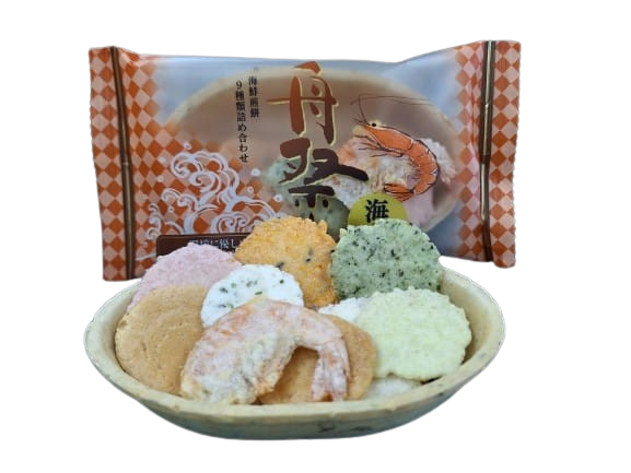 日本直送 舟祭什錦海鮮煎餅禮盒（海老）