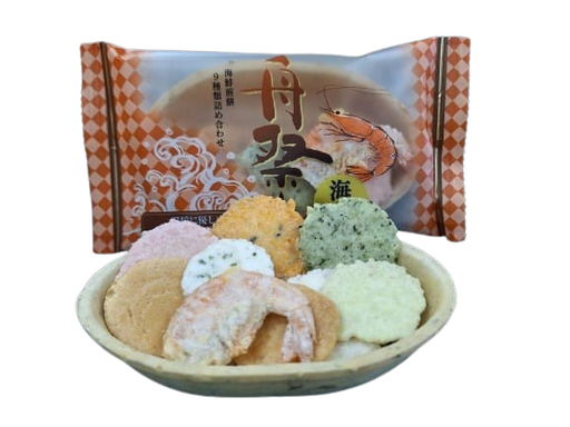 日本直送 舟祭什錦海鮮煎餅禮盒（海老）